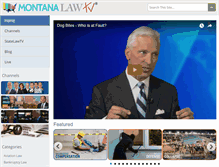 Tablet Screenshot of montanalawtv.com